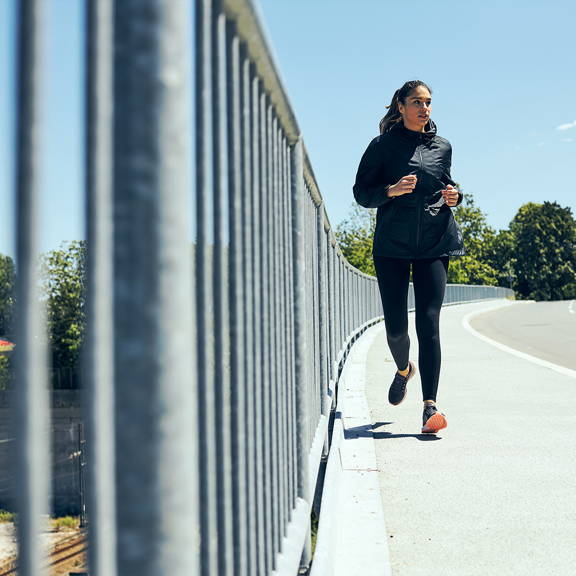 Female runner 