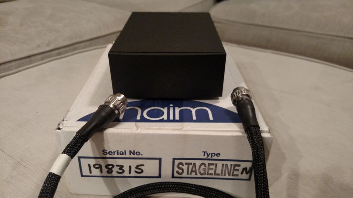 Naim Audio Stageline N Upgraded Cable - Mint!