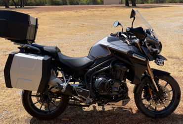 2012 TRIUMPH TIGER EXPLORER ABS motorcycle for rent near Siloam Springs, AR