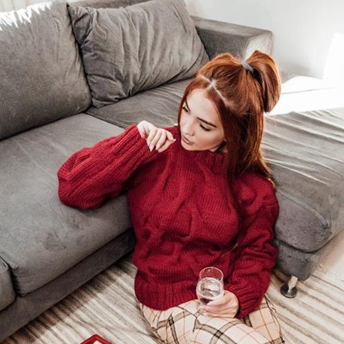 Amelia Pullover Knitting Pattern