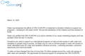 Donation certificate Water org march 2025