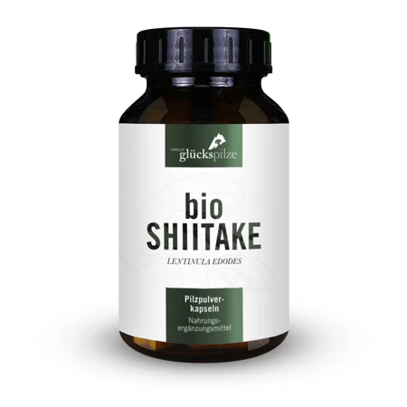 Bio Shiitake Pilzpulverkapseln 120 Stk.