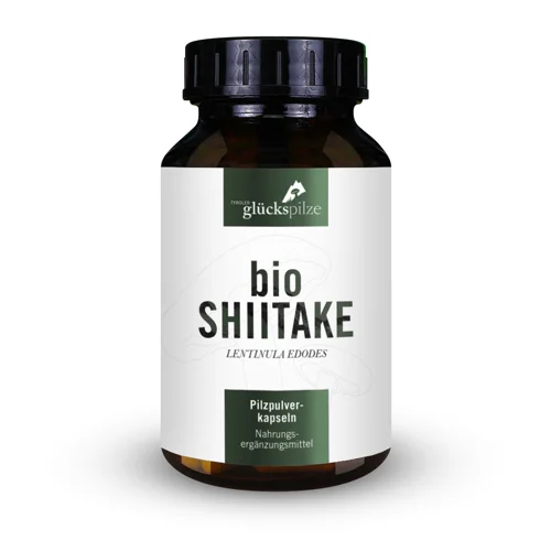 Bio Shiitake Pilzpulverkapseln 120 Stk.