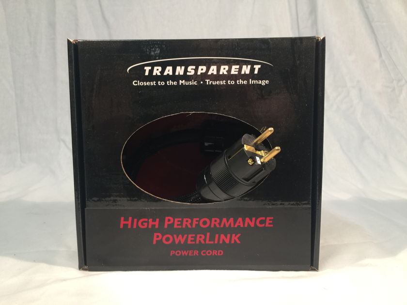 Transparent Audio High Performance Powerlink Powercord 2meter EURO HPPL2