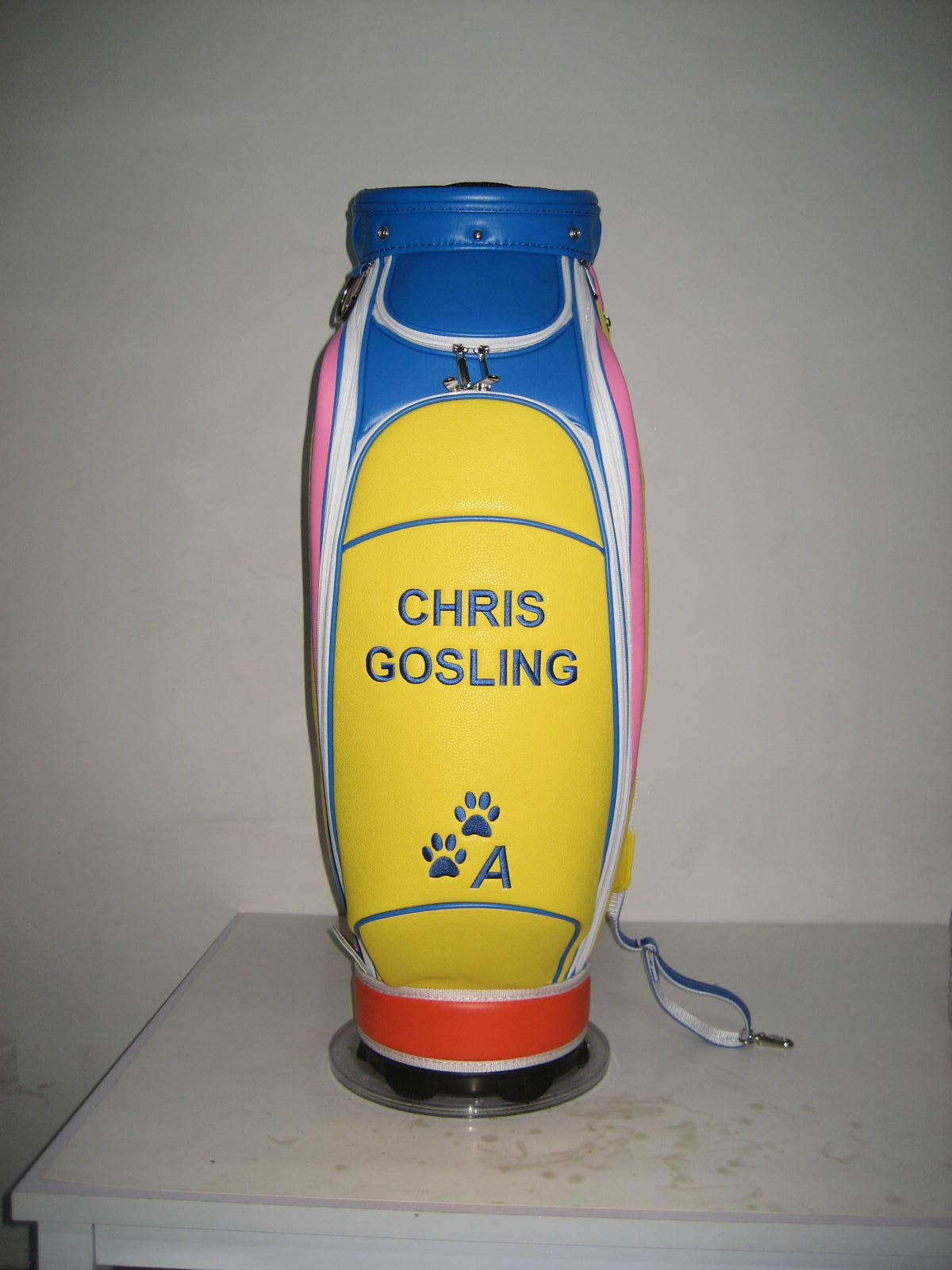 Customised football club golf bags by Golf Custom Bags 54