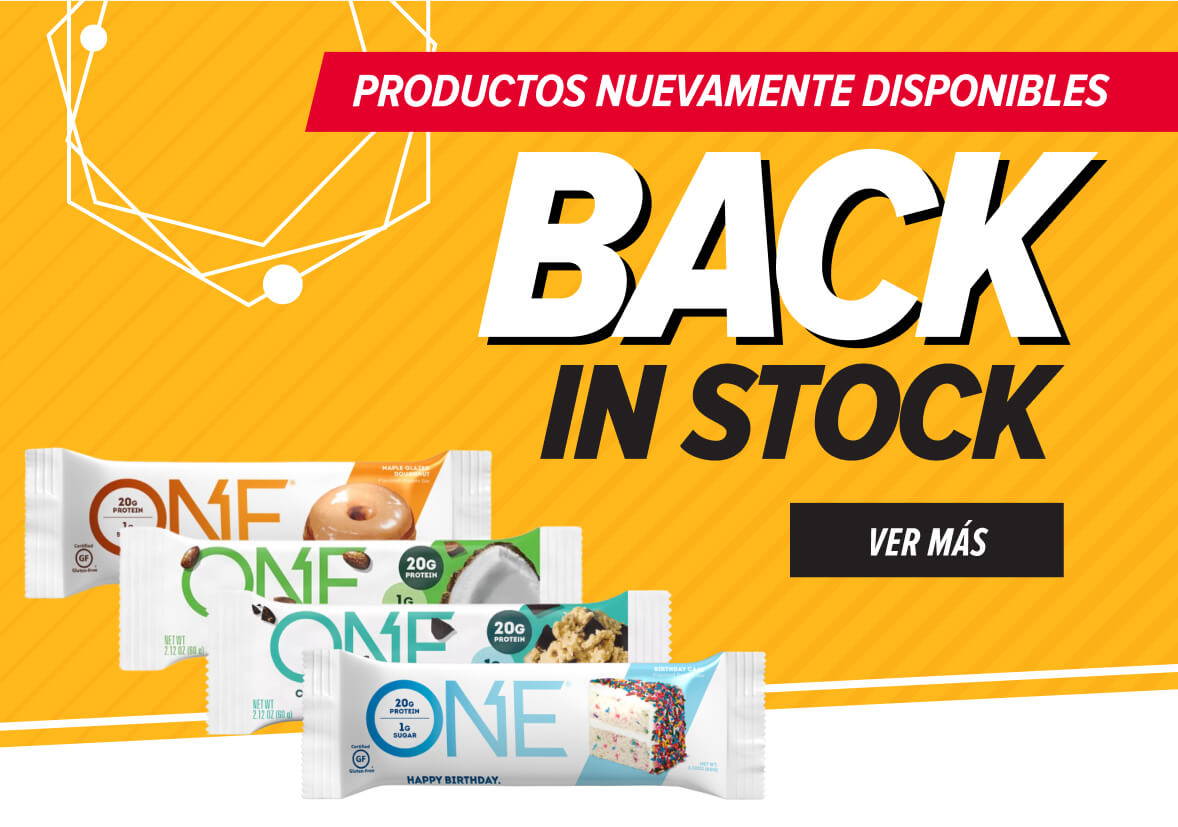 Productos de nuevo en stock