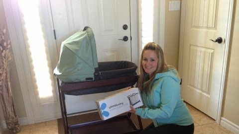 baby sleeping in uppababy bassinet