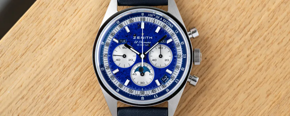 The Blue That Hits Different: Zenith’s Lapis Lazuli Chronomaster is Wild | Chrono 10:10