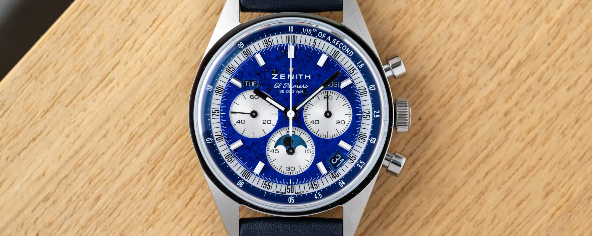 The Blue That Hits Different: Zenith’s Lapis Lazuli Chronomaster is Wild | Chrono 10:10