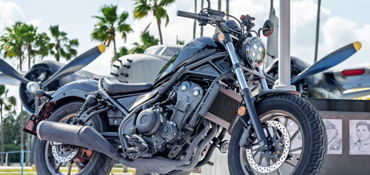2024 HONDA REBEL 500 motorcycle for rent near Miami, FL