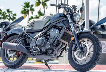 2024 HONDA REBEL 500 motorcycle for rent near Miami, FL