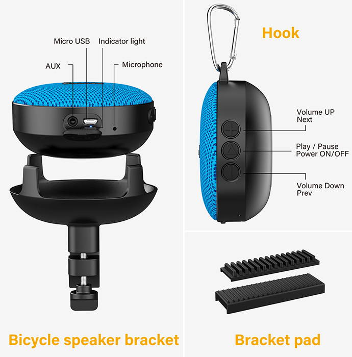  portable wireless speaker details