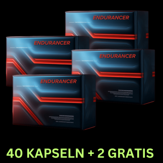 Packshot Endurancer24 Intensiv-Paket – 4 Blister à 10 Kapseln plus 2 Gratis-Kapseln