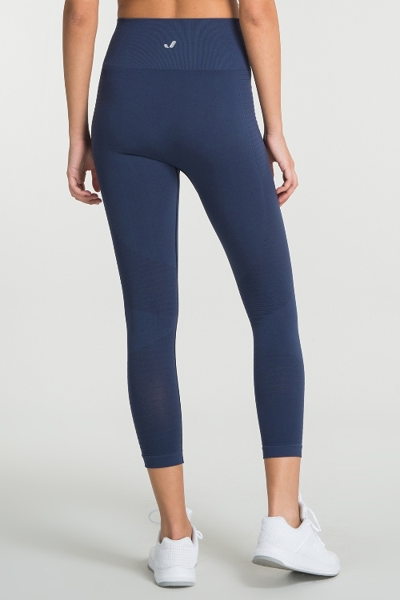 Jerf Womens Gela Navy Blue Seamless Active leggings - Image 2