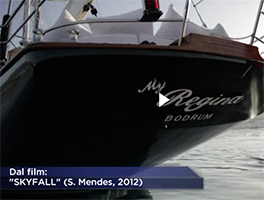 Roma - Servizio studio aperto Regina yacht Skyfall