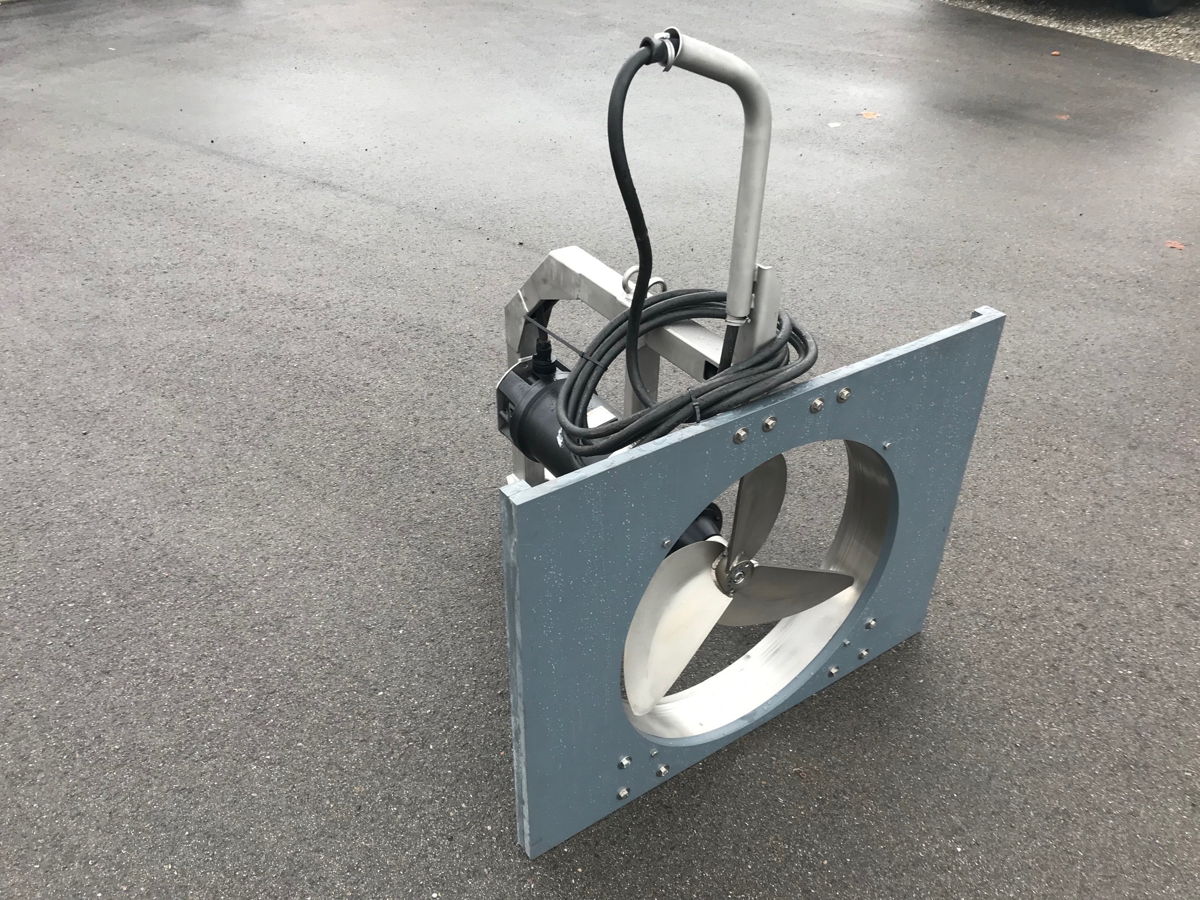 So sieht das Ringrührwerk / Slalomrührwerk aus