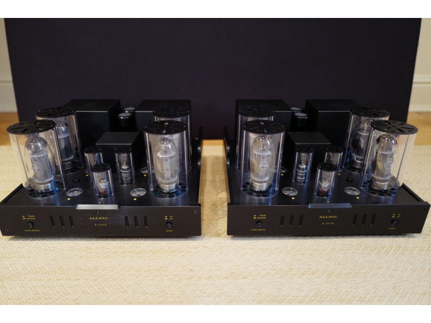 Allnic Audio M-3000 MkII Tube Monoblock Amplifiers with KT150 Output Tubes