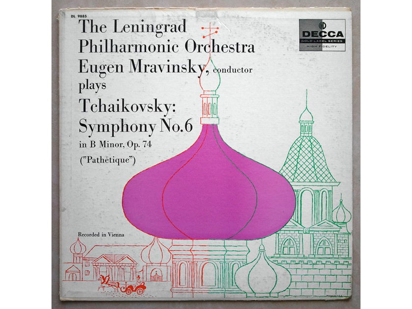 DECCA | MRAVINSKY/TCHAIKOVSKY - Symphony No.6 "Pathetique" / VG+