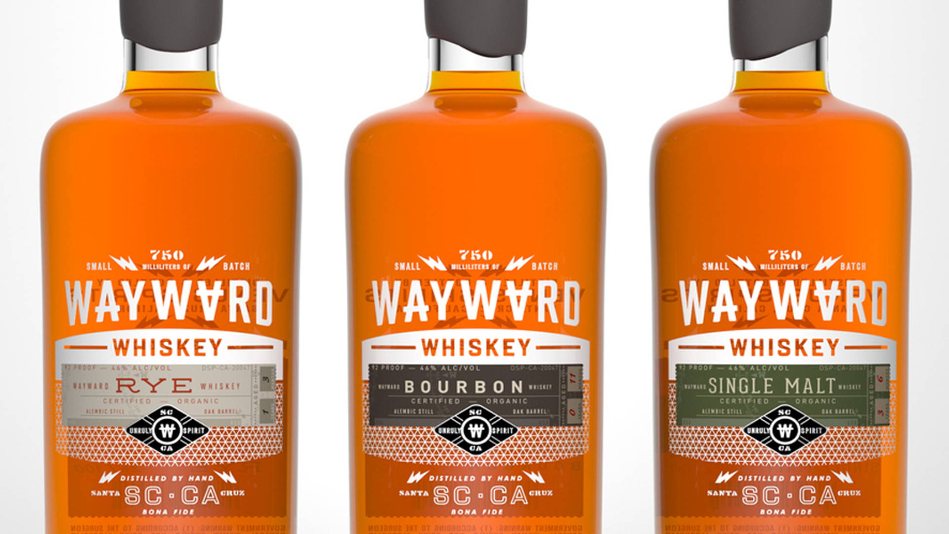 Featured image for Wayward Whiskey Logo & Packaging