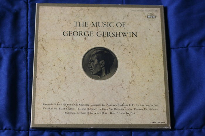M-G-M Records - The Music of George Gershwin MGM 3E1