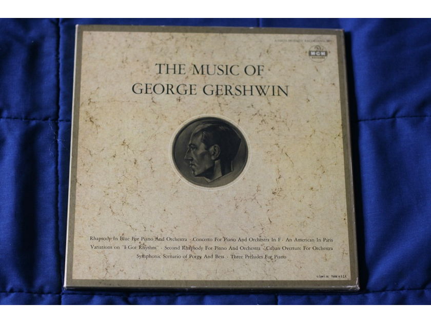 M-G-M Records - The Music of George Gershwin MGM 3E1