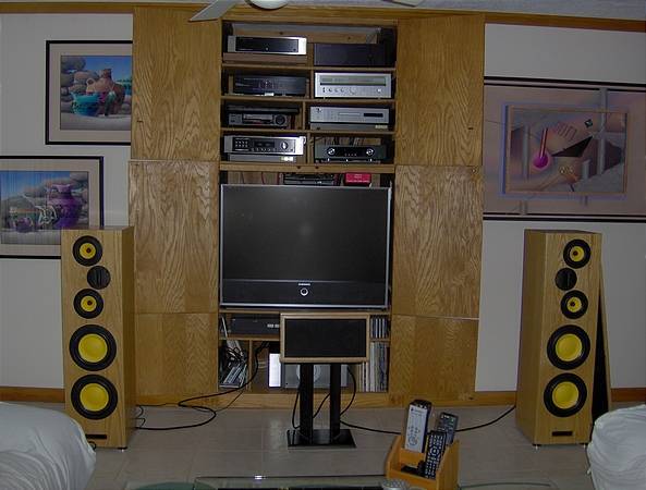 tv fits perfectly in cabinet