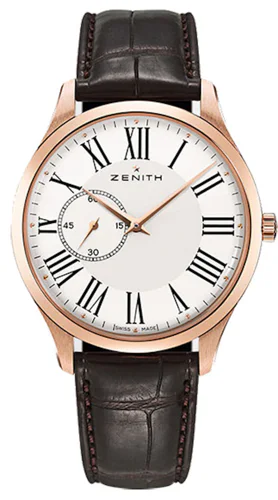 Zenith Elite Ultra Thin Rose Gold White Dial
