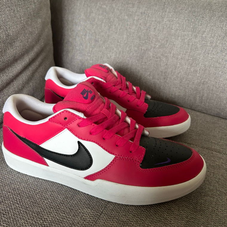 Nike dunk rose/rouge