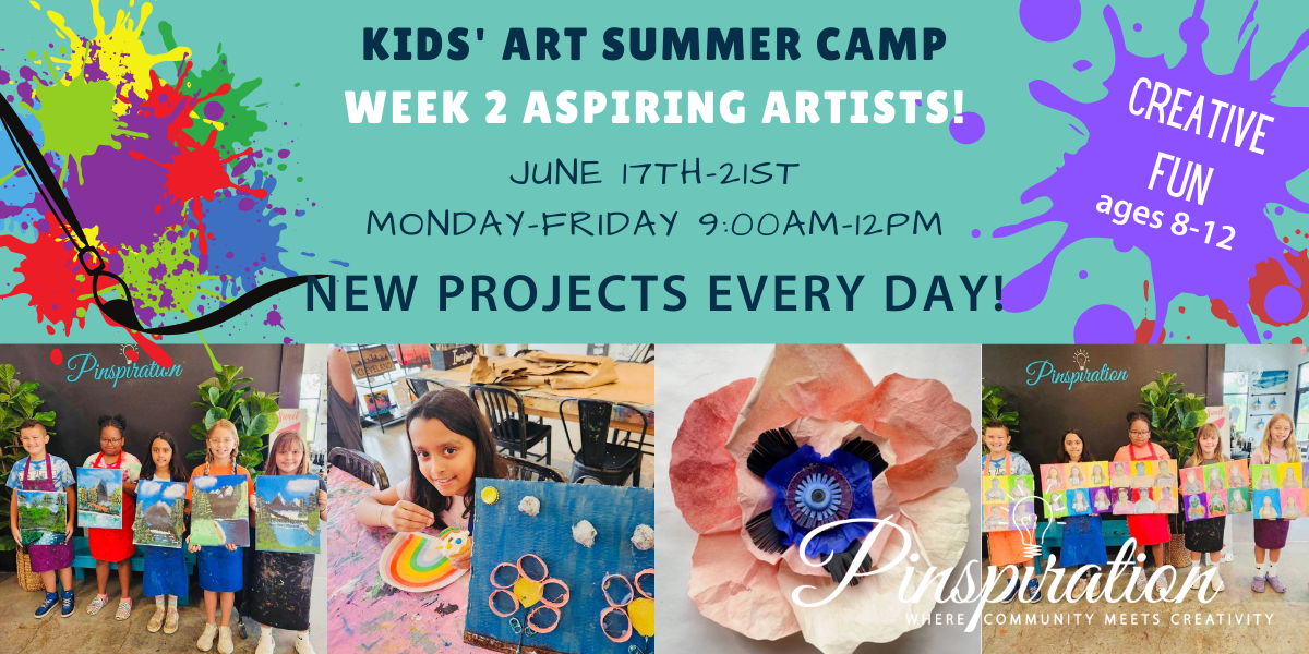 Art Camp Week 2 Aspiring Artists promotional image