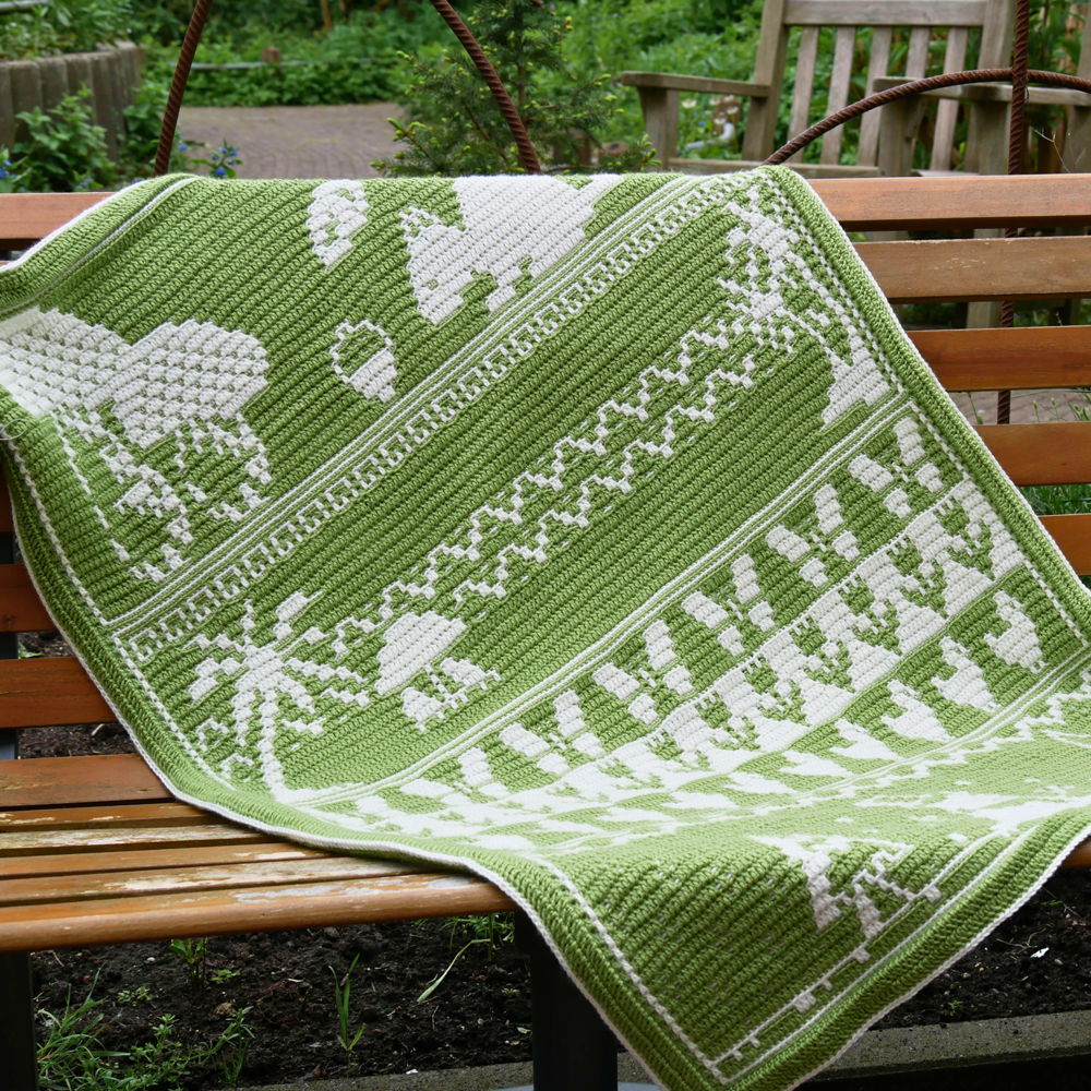 4 Seasons Blanket CAL - DenDennis, Wilmade, Created By Carolien and Mr.Cey