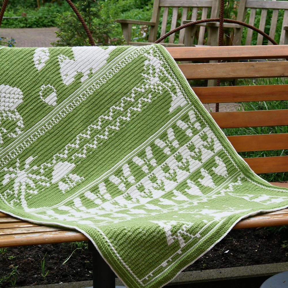4 Seasons Blanket CAL - DenDennis, Wilmade, Created By Carolien and Mr.Cey