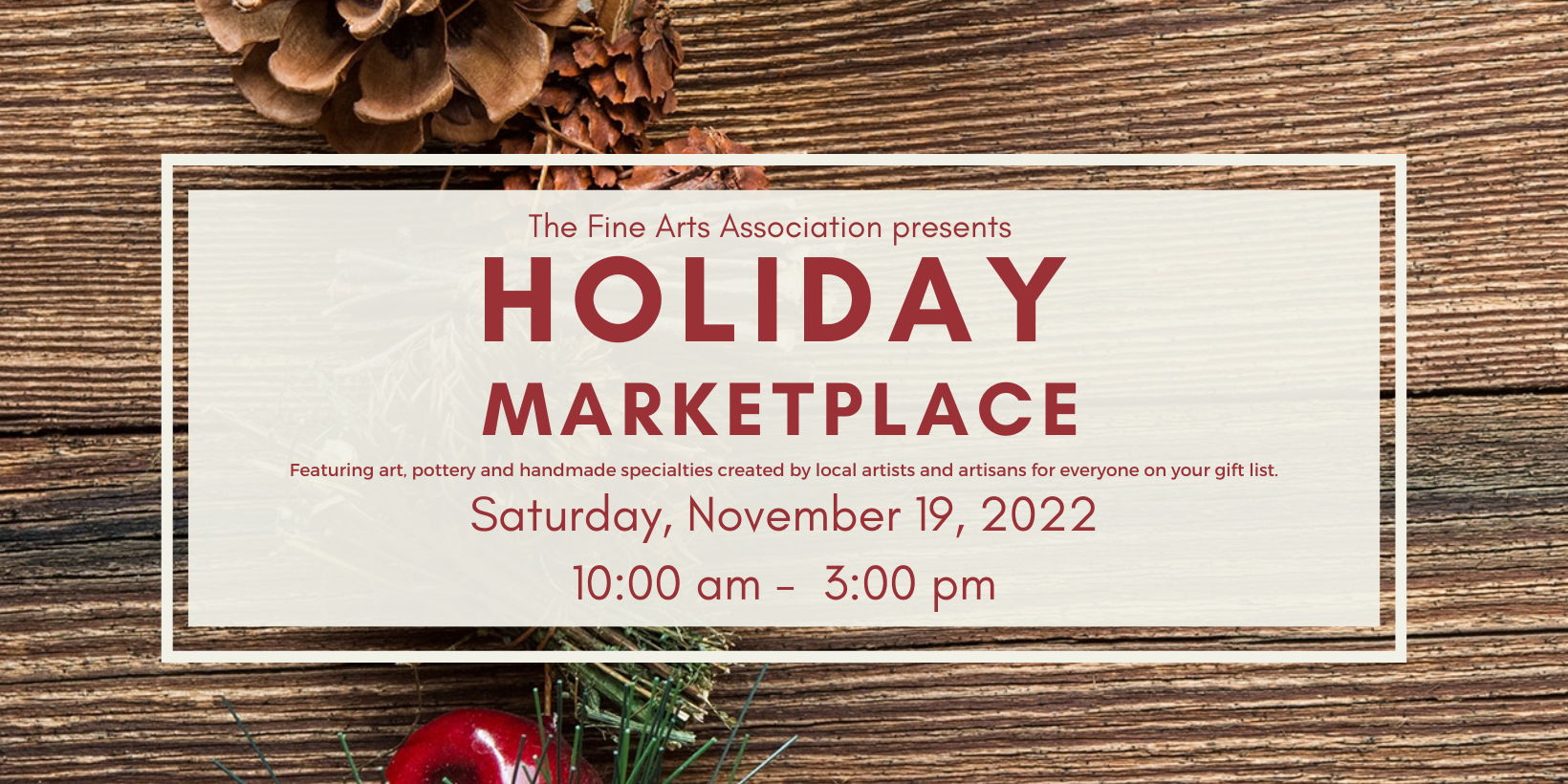 Holiday Marketplace promotional image