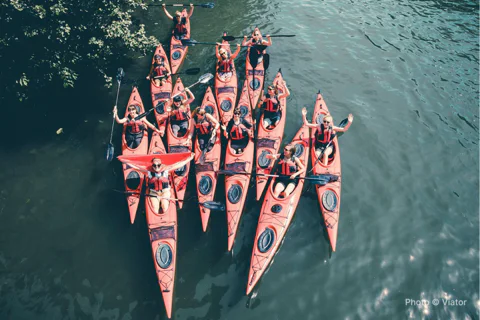 Self-Guided Kayak Adventure In Central Stockholm (One-man kayak)