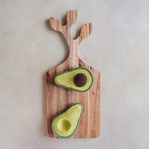 ABACATE padrão de crochê PDF - Amigurumi Toy Crochet Play Food Soft Toy Pattern Vegetables Food Pattern Easy Crochet Pattern Tutorial