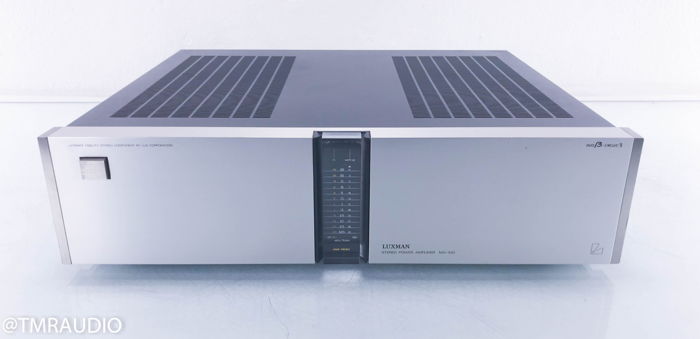 Luxman MX-100 Stereo Power Amplifier; Champagne (11354)