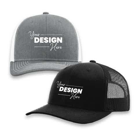 Bulk Wholesale Custom Hats embroidered with logo for your business or event