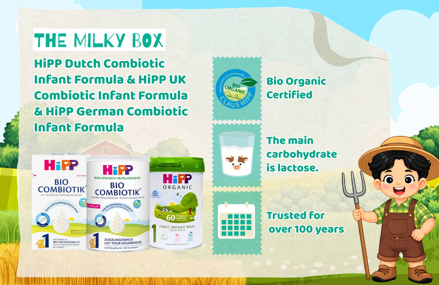 HiPP Formulas | The Milky Box