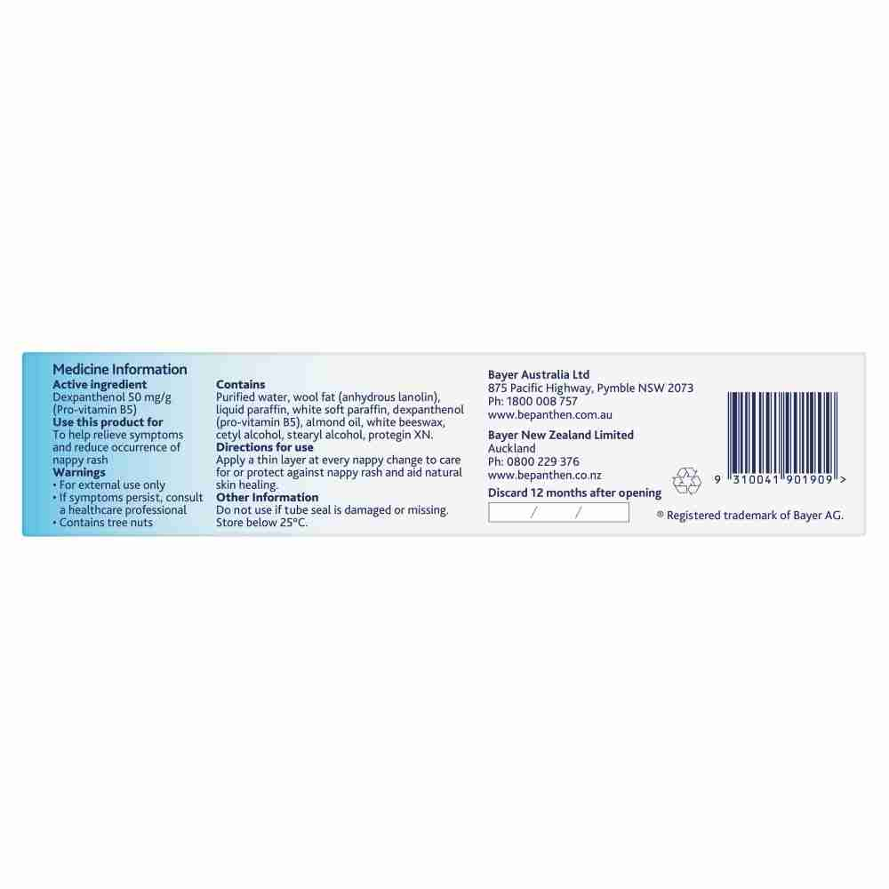Bepanthen Nappy Rash Ointment 100G - Image 5