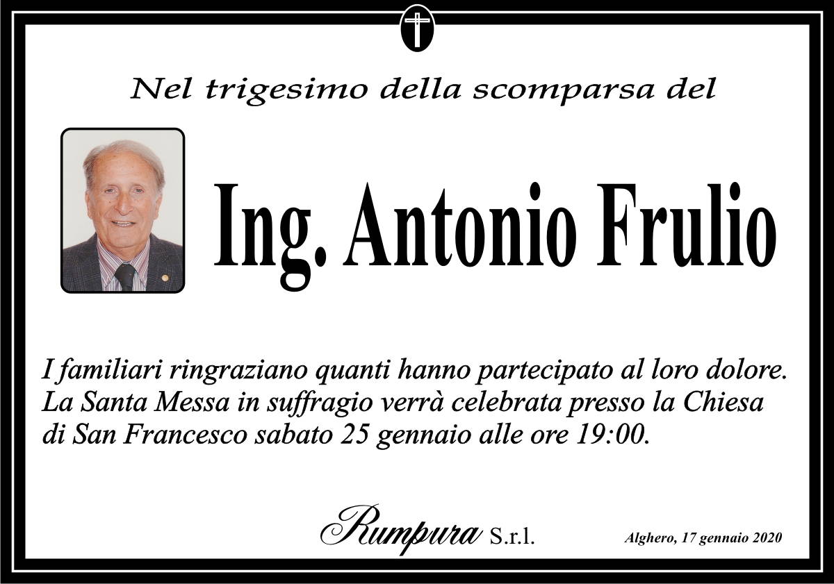 Ing. Antonio Frulio