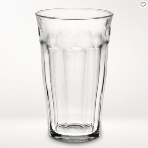 Duralex Picardie Glass Tumblers, Set of 6, 17.5 oz.