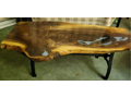 Custom Made NWTF Logo Black Walnut Coffee Table
