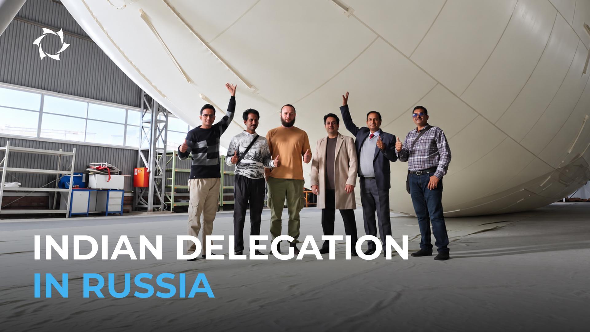 Indian partners visited the Sovelmash and AERONOVA facilities
