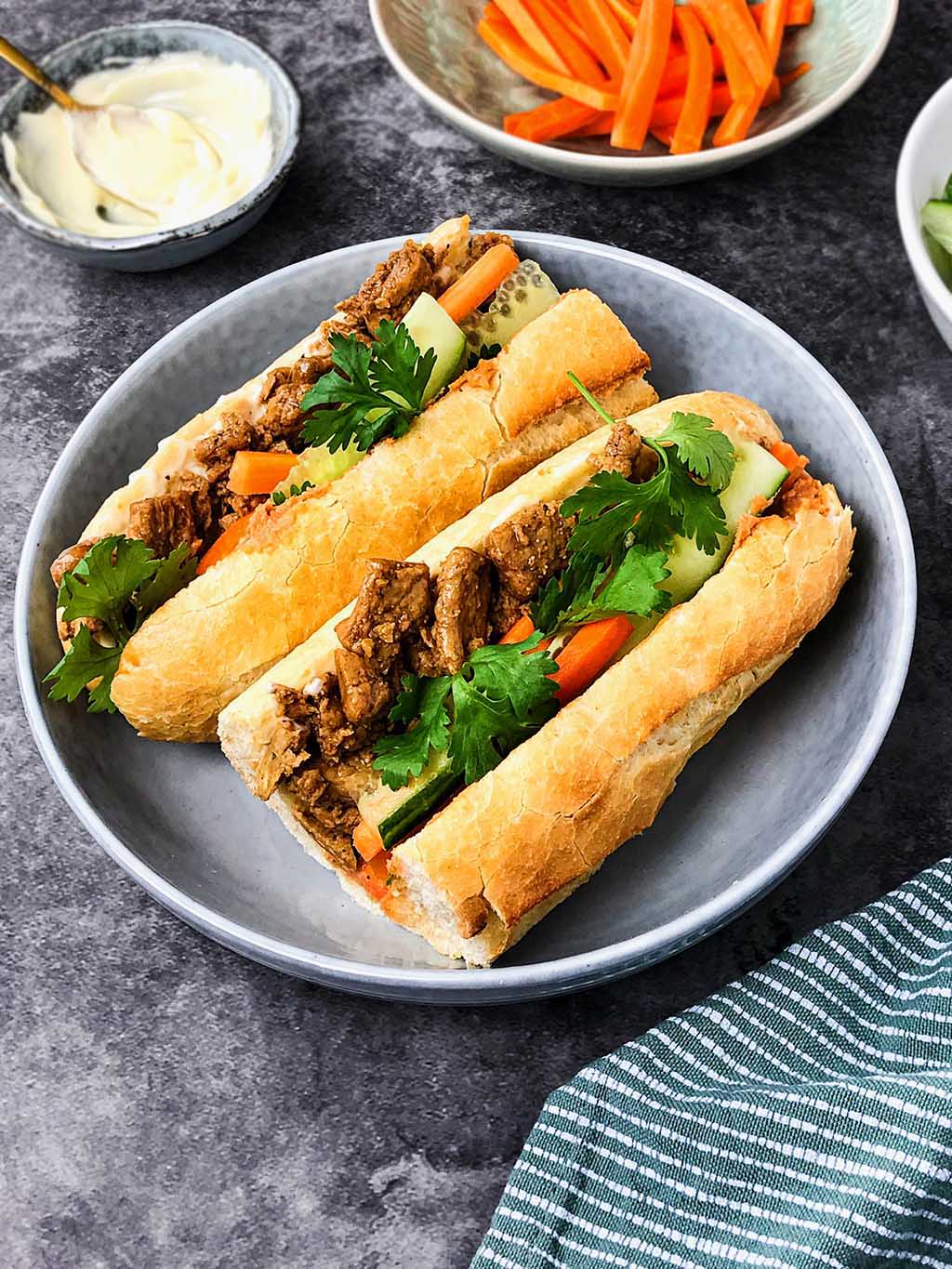 Vegan banh mi