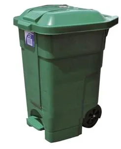 Heavy Duty Bin with Wheels 70L GREEN