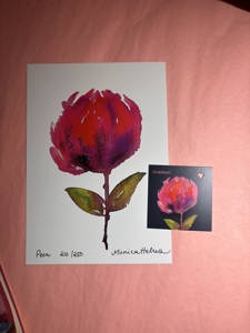 Kunsttrykk Peon A5