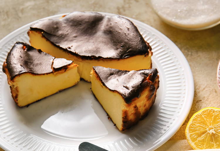 バスクチーズケーキ焼き加減