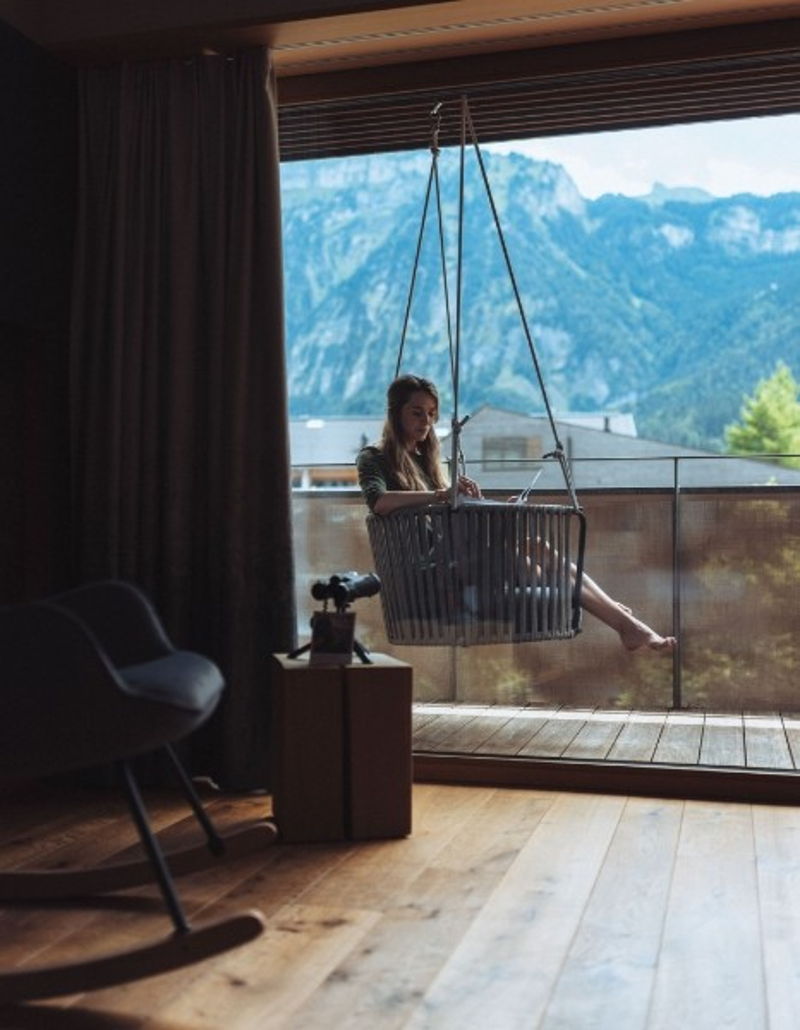 Gemütliche Zimmer im Bregenzerwald Hotel mit Aussicht