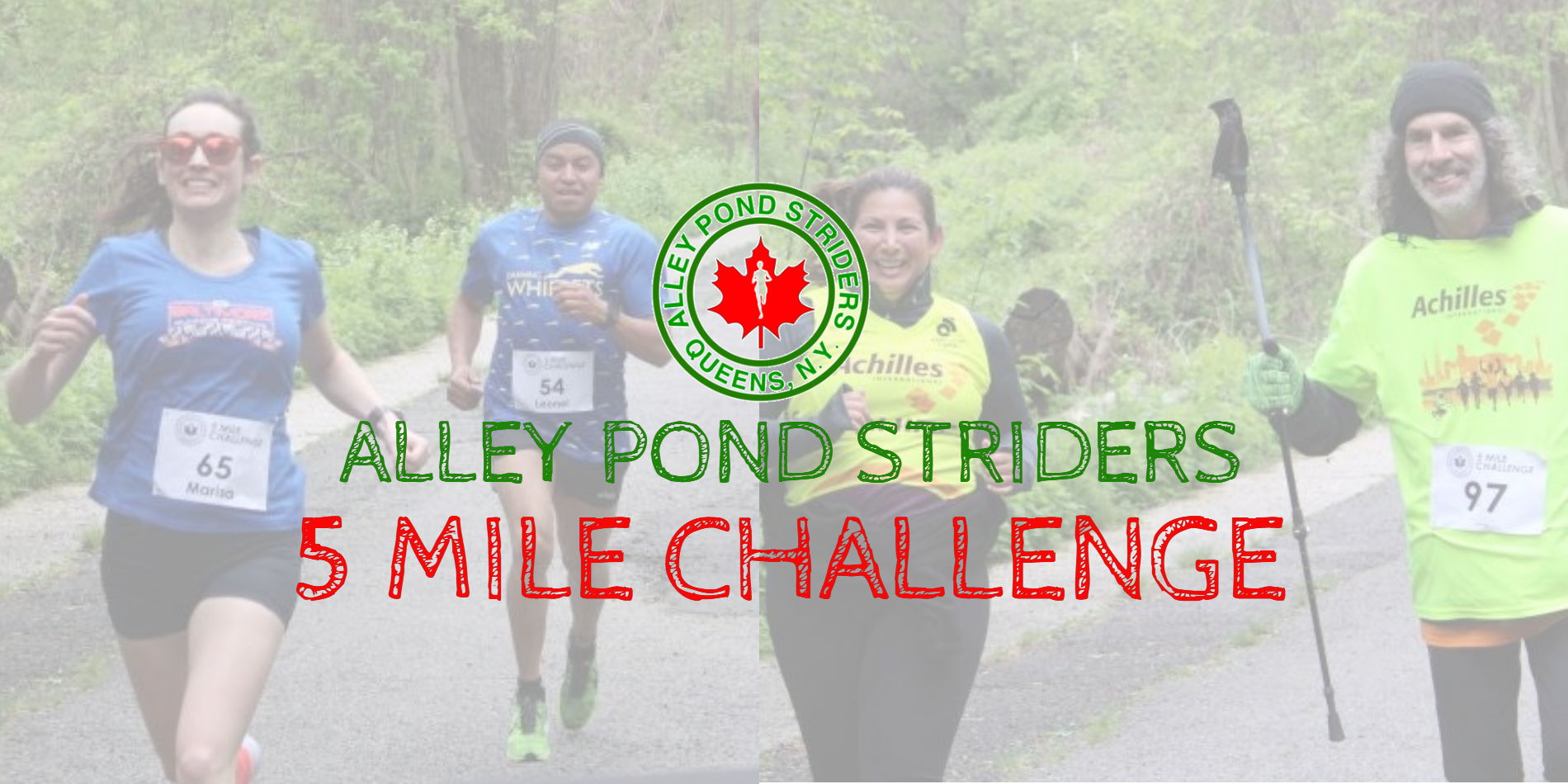 Alley Pond 5 Mile Challenge promotional image