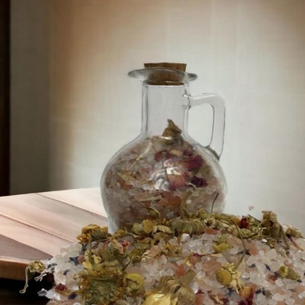 Bath Salts Petals of Nature Infused with Lavender & Rose Geranium