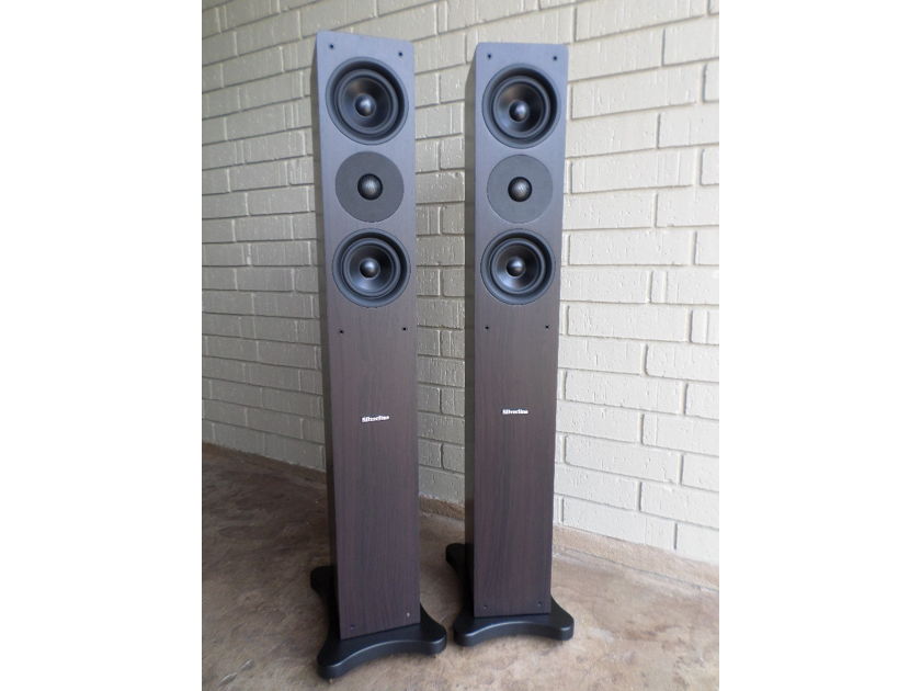 Silverline Audio Preludes in Rosewood Excellent, orig owner, includes Silverline speaker cables